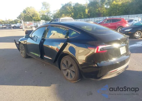 2025 Tesla Model 3 Long Range Rear-Wheel Drive из США, поврежденный, VIN 5YJ3E1EA1SF903865